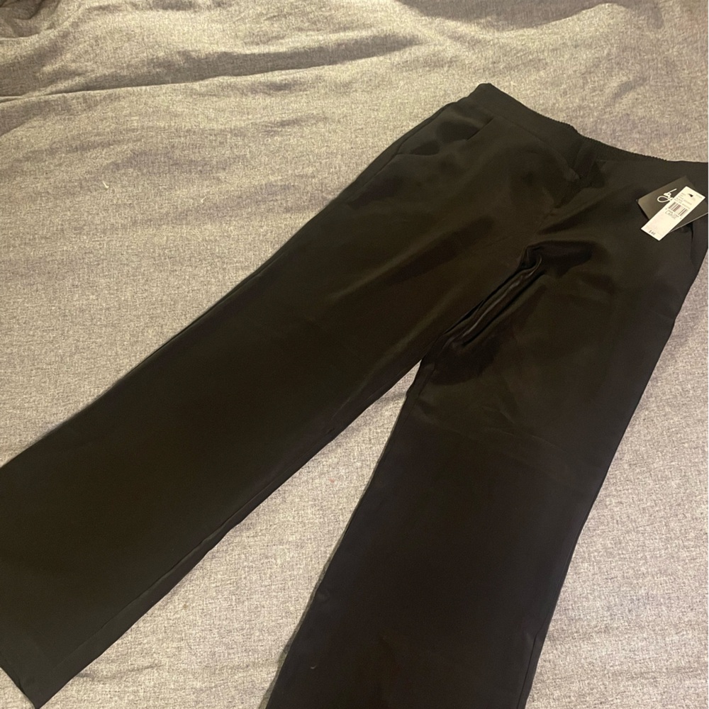 by & by Women's Black Wide Leg Pants